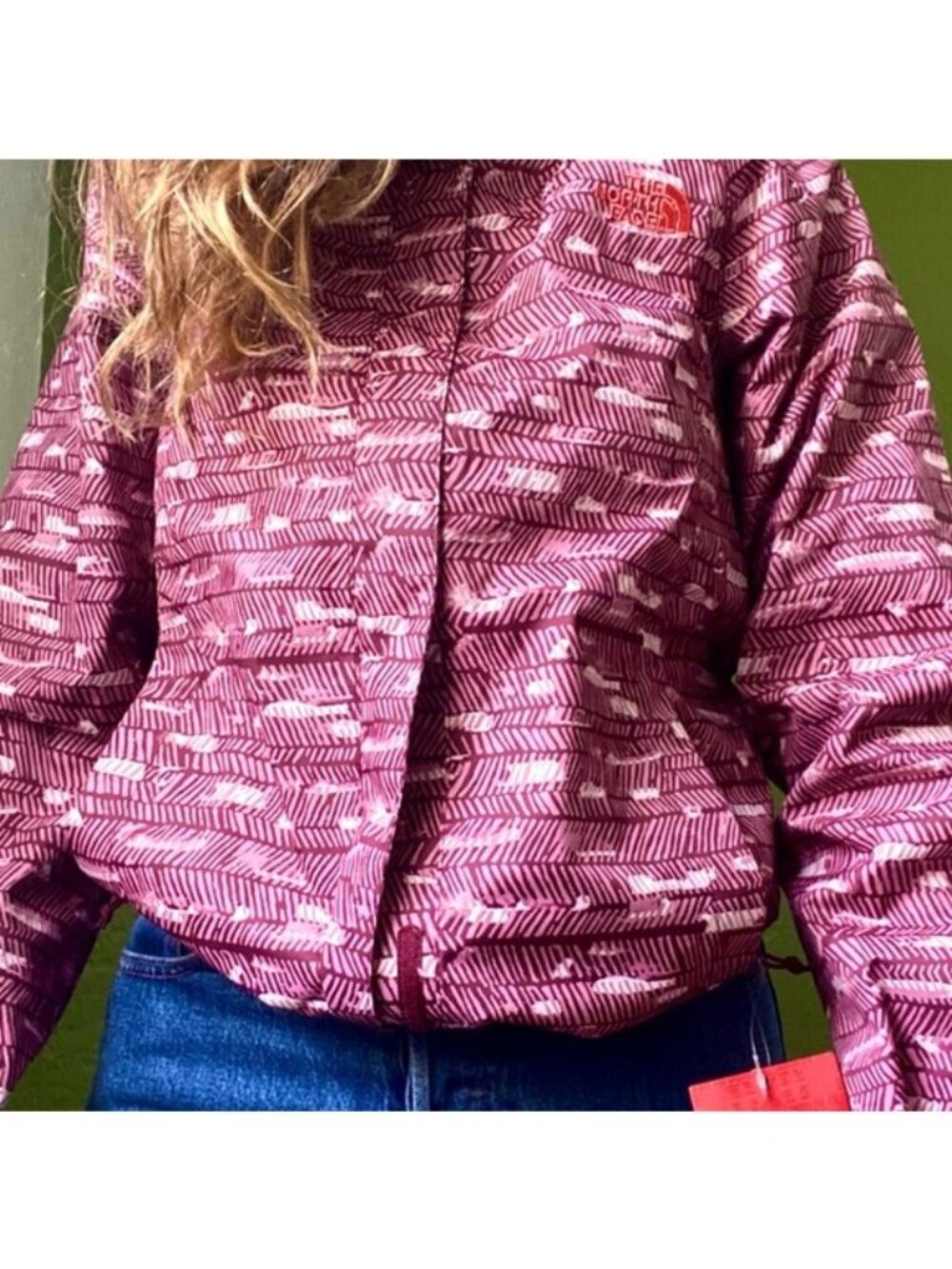 The North Face Novelty Venture Waterproof Rain Jacket purple Large - Picture 14 of 14